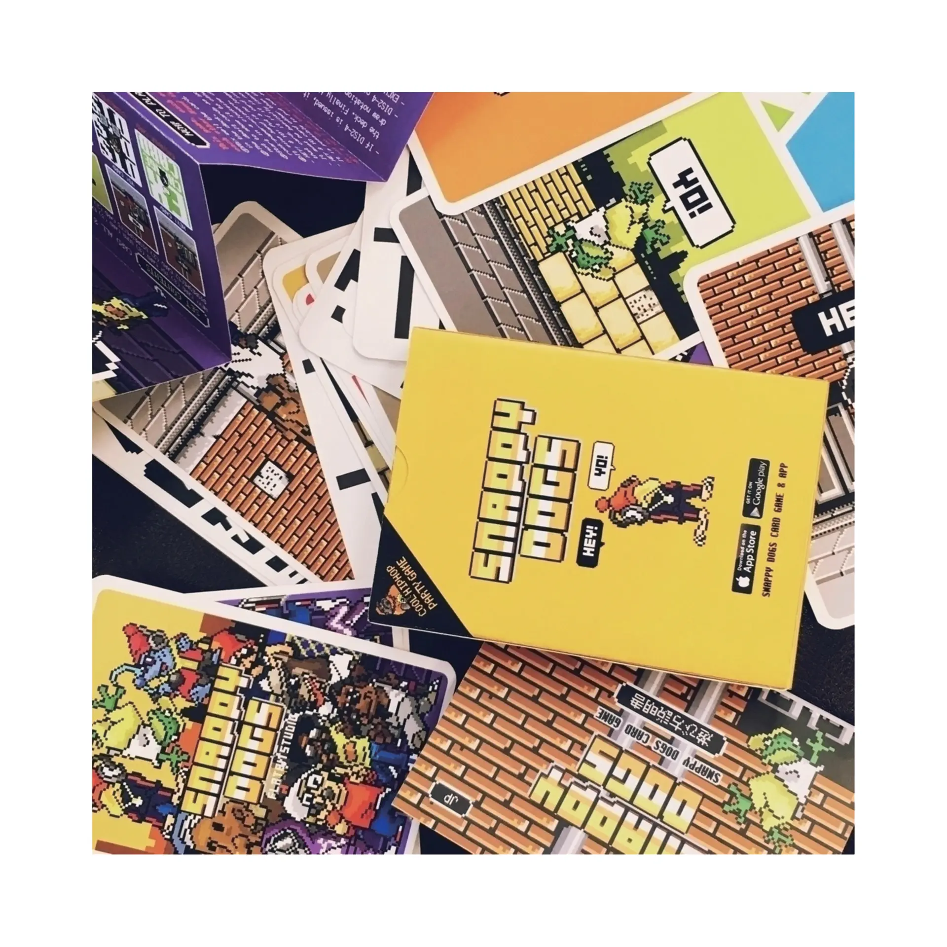 SNAPPY DOGS Card Gameのデザイン
