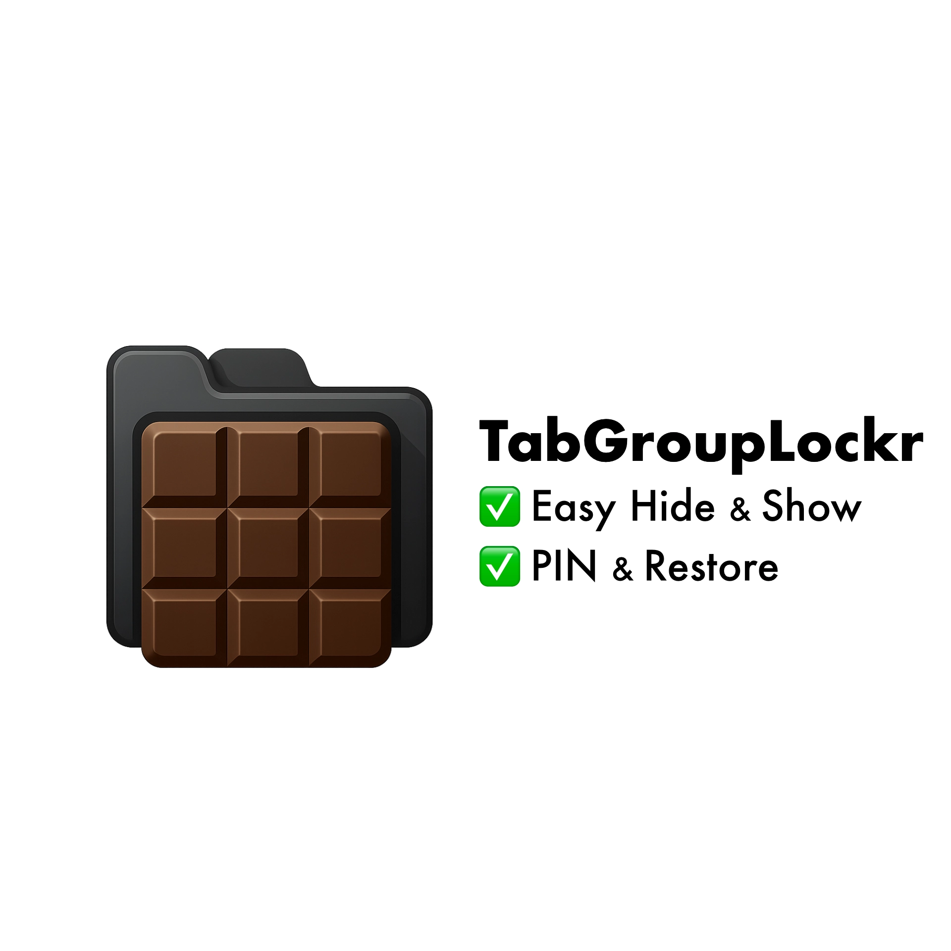 TabGroupLockr Chrome拡張の紹介画面