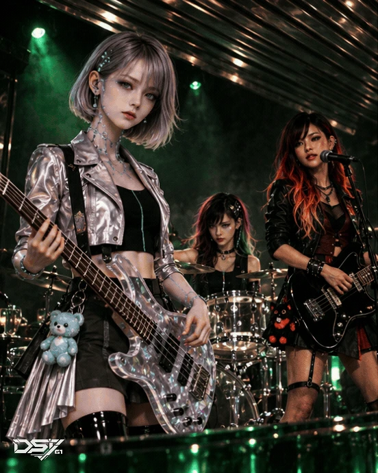 DST61 — Chrome Undertow Danceのアニメーション