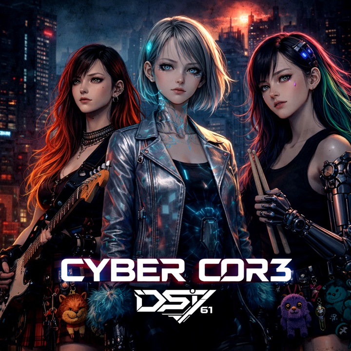 CYBER COR3 / release artwork