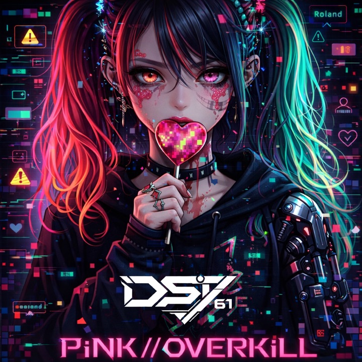 PiNK//OVERKiLL / release artwork